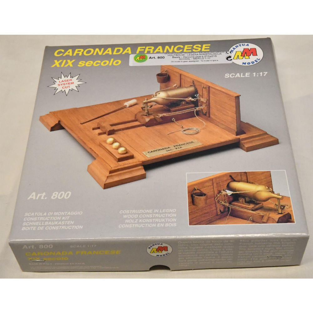Mantua Cannons and Weapons - Choice of Model Kits Available Mantua Cannons and Weapons - Choice of Model Kits Available