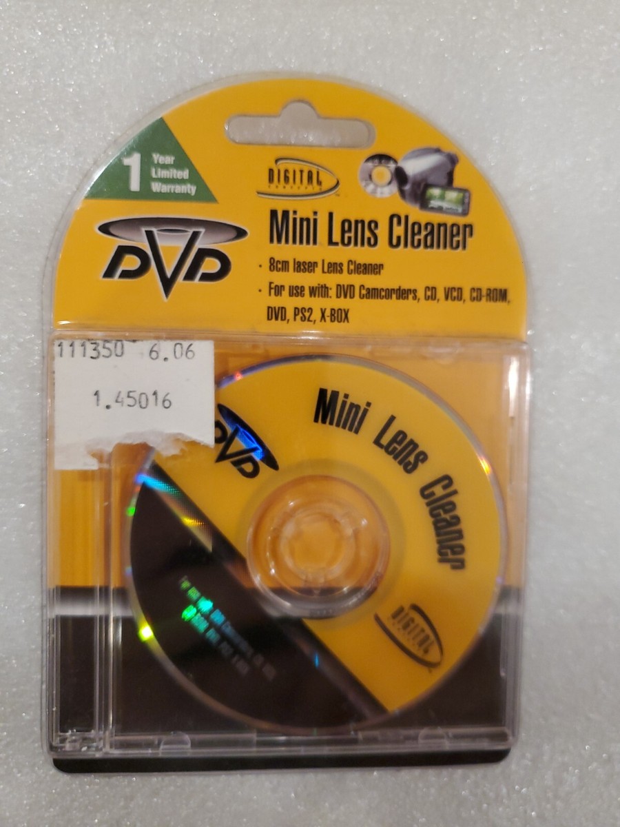 Digital Concepts Mini Lens Cleaner for DVD Camcorders,CD,VCD,CD