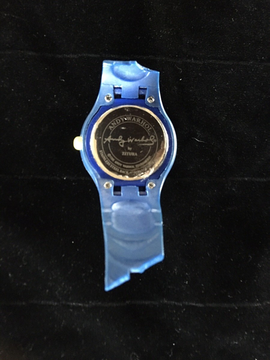 Rare ANDY WARHOL Zitura Watch Limited First  Edition Marilyn Monroe Vintage Rare ANDY WARHOL Zitura Watch Limited First Edition Marilyn  main image 4