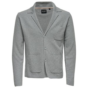 mens knitted blazer cardigan