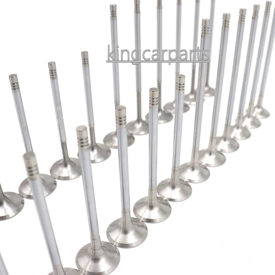 24x Válvulas de entrada de escape de admisión para Audi VW Golf R32 Passat R36 3,6 L VR6 Foto 4 de 4
