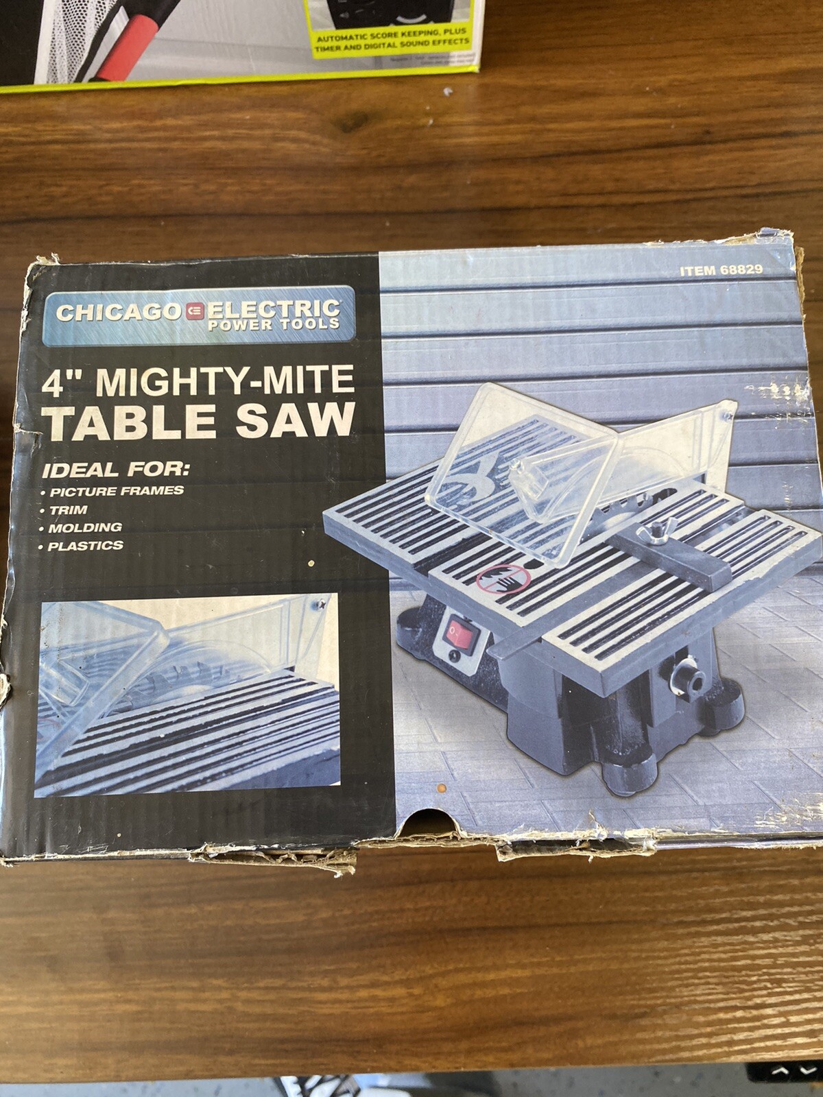 Chicago Electric 4” Mighty Mite Table Saw eBay
