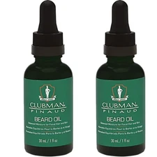 Clubman Pinaud Beard Oil 1 OZ ( PACK OF 2 )