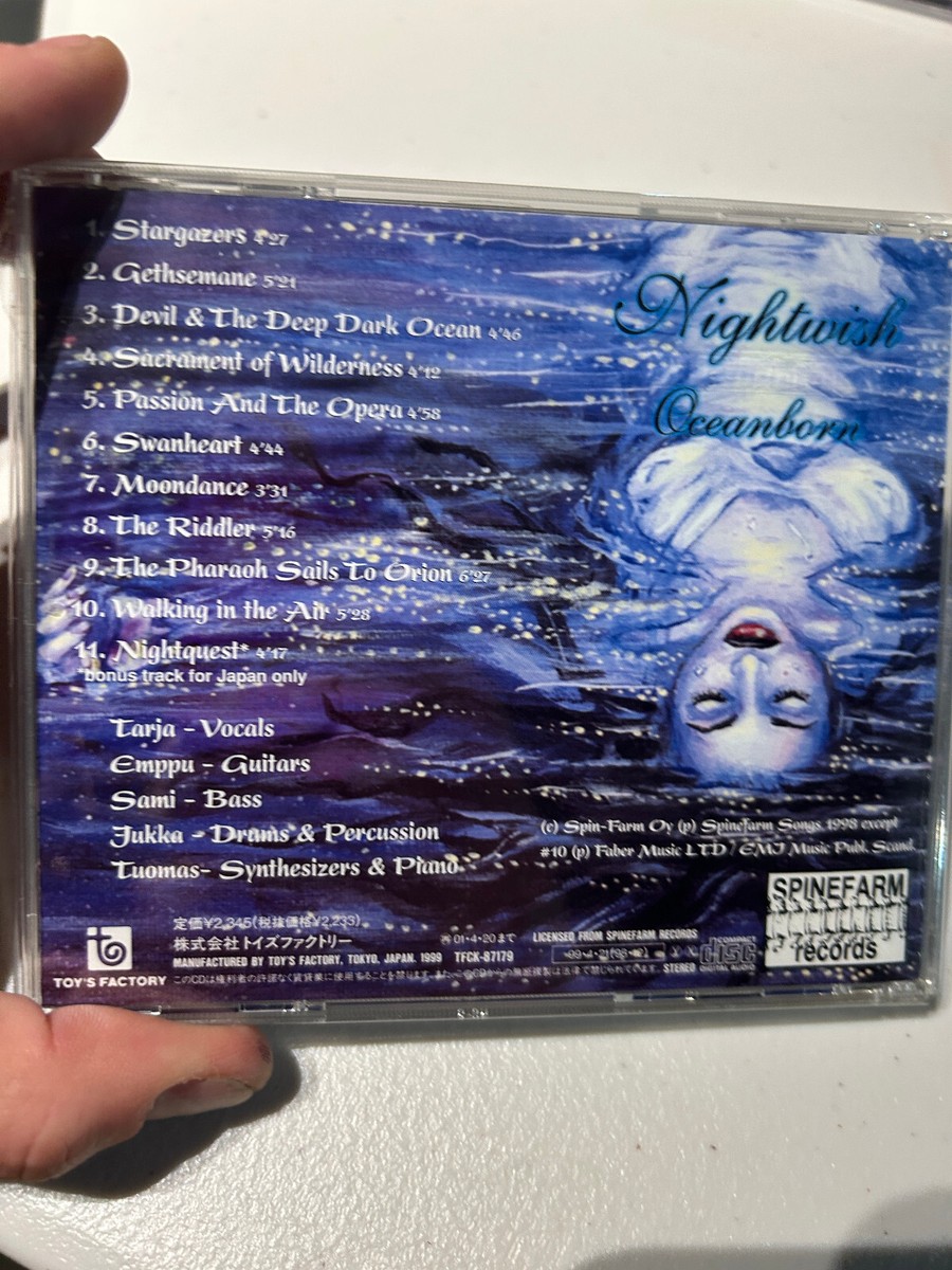 Nightwish Oceanborn JAPAN RELEASE EDITION CD TFCK-87179 | eBay