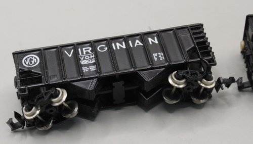 Lot of 2 Model Power N Scale Virginian 2 bay Hopper 9502 - Picture 4 of 9