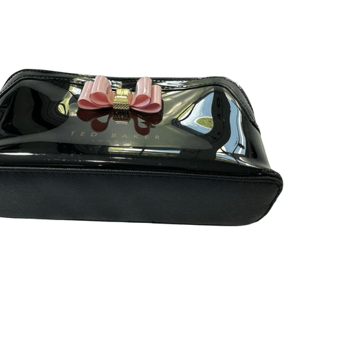 Bolsa de maquillaje Ted Baker con lazo negro y rosa - Imagen 9 de 10