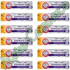 *12-Packs* Arm & Hammer Complete Care Toothpaste Tube 6 Oz Fresh Mint 0.76 per gallon
