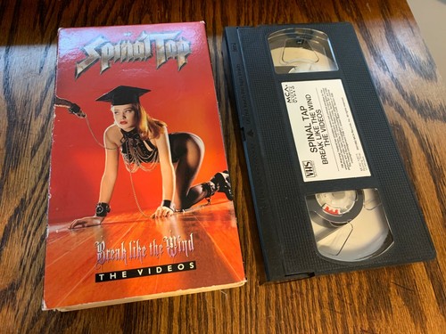 Spinal Tap Break Like The Wind VHS (rare)