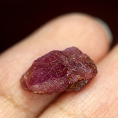 Majestic Certified 3.82ct Natural Untreated Red Ruby Unheated Madagascar Rough - Picture 2 of 4