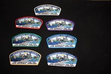 Mecklenburg County Council Strip 2005 National Jamboree JSP Set Boy Scout XJ6