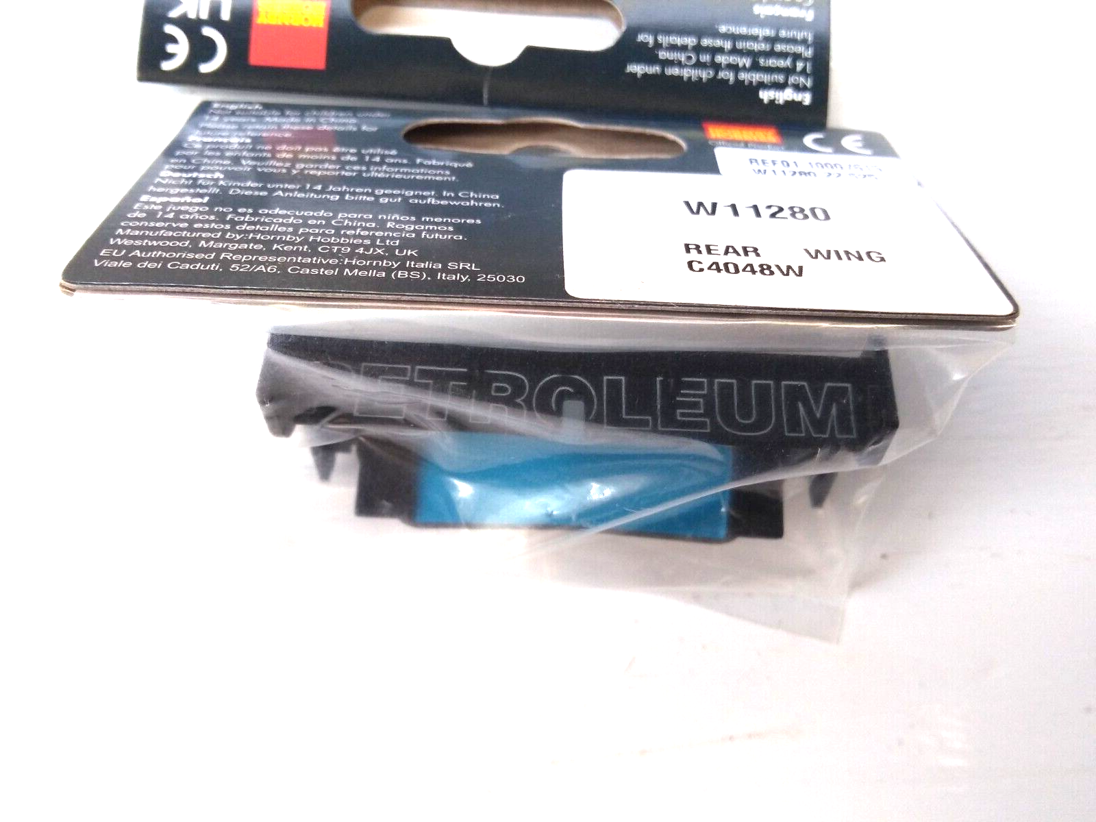 Scalextric Ginetta Le Mans LMP Rear Wing Spoiler #21 Blue Silver W11280 ...