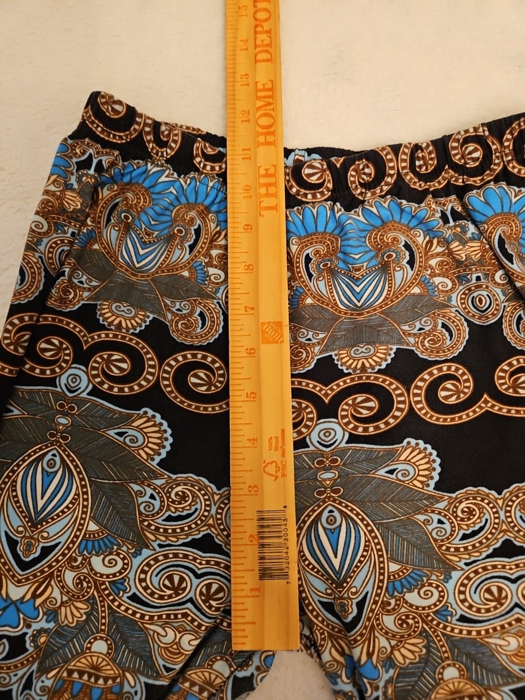 Lidy Womens pull on multi pattern/multicolor legg… - image 5