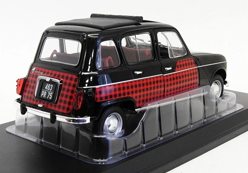 Coche modelo Norev escala 1/18 185242 - Renault 4 Parisienne - negro/rojo Foto 2 de 4