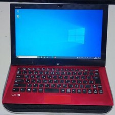 SONY VAIO DUO13 modello fatto dal proprietario edizione rossa laptop colore modello fatto dal proprietario