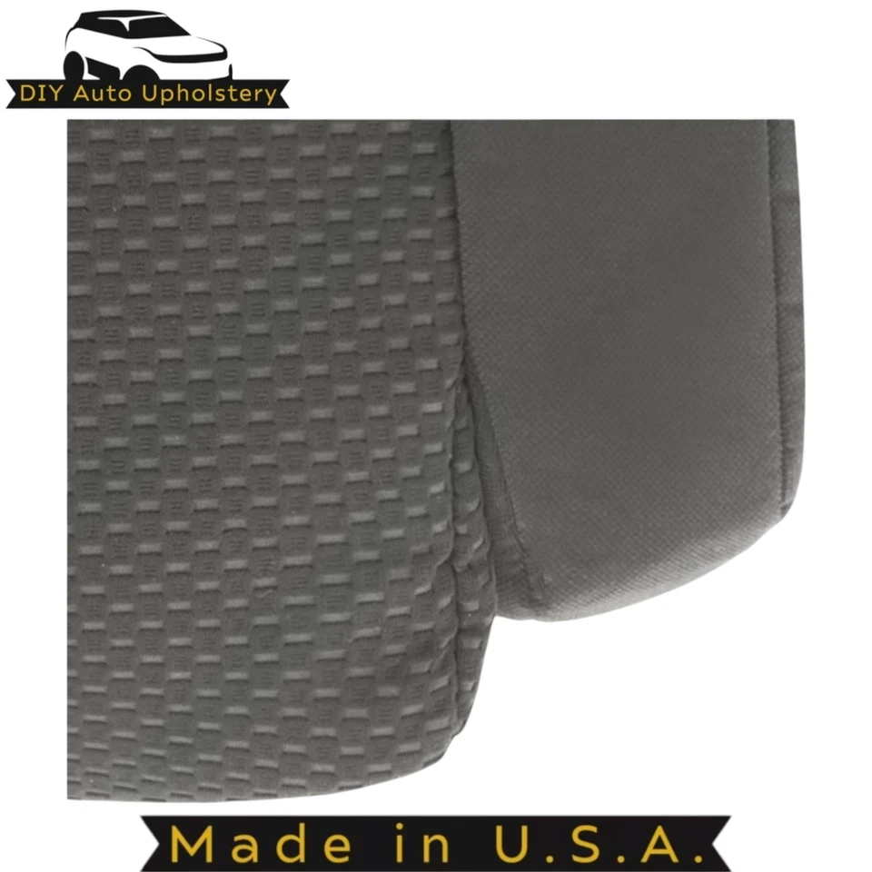 2007 - 2013 适用于丰田苔原级布织物司机底部座椅套灰色 — 第 4/4 张图片