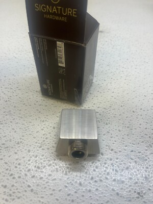 #ad #ad Signature Hardware Contemporary Square Water Supply Elbow 449910 $40.45