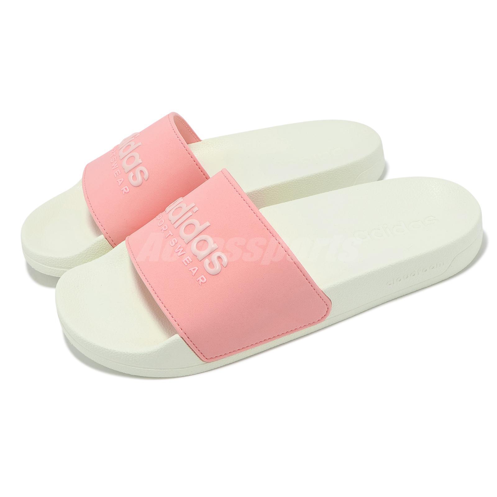 adidas Adilette Shower цвета слоновой кости Песочно-розовые мужские слипоны унисекс Casaul Sandal IE8942