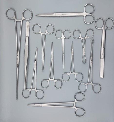 Various Surgery Use 12 Pcs Surgical Instruments - Imagen 6 de 9