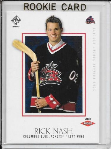 2002-03 Private Stock Reserve Rick Nash Retail Rookie # 157 #d/1550 - Picture 1 of 2