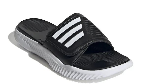Adidas AlphaBounce 2.0 Men s Slides GY9415 Black White Size 12