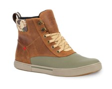 Xtratuf Men's Leather Ankle Deck Boot Lace - Cathay Spice/Camo
