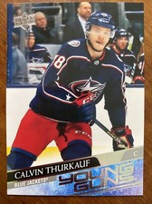 20-21 UD Series 2 Hockey Young Guns 467 Calvin Thurkauf