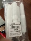 6 Pack - White Toilet Paper Holder Spring Loaded Roller Replacement Rod