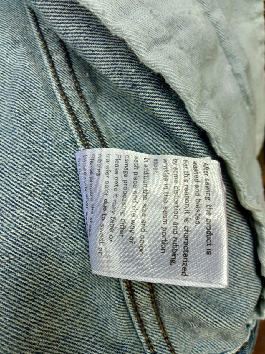 Number Nine Takahiro Miyashita x Shiffon co Ltd Denim Jacket