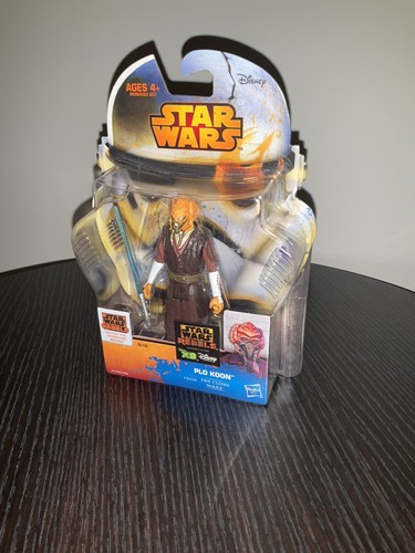 Star Wars Plo Koon 3.75'' Figure Star Wars The Clone Wars SL16 New - Picture 2 of 13
