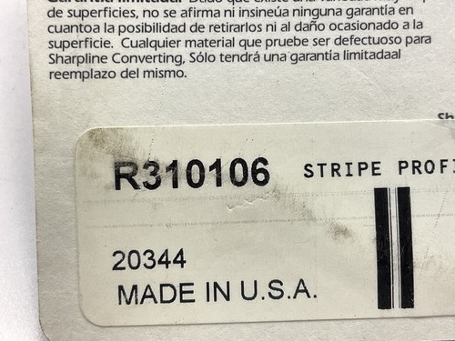 Prostripe R310106 Pinstripe Striping Tape 3/16"x40' Dual Line, Bright Gold Color - 第 4/4 張圖片