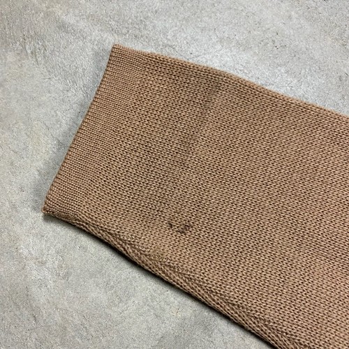 Vintage Obermeyer Ski Striped Sweater M Brown Beige Wool 70s 80s - Picture 6 of 9