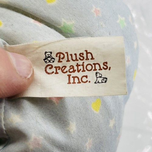 De colección 1993 Peluche Creations Mono Chimpancé/Oso de Peluche Azul Pijamas y Zapatillas Peluche - Imagen 10 de 15