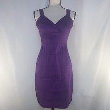 Bisou Bisou Women's Purple Sleeveless Dress Size 8 #769