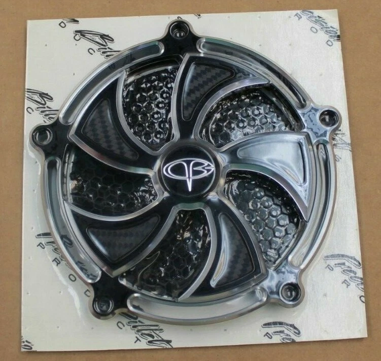 Precision Billet воздушный фильтр очиститель, турбина, Twin Cam Harley 1999-2015 - черный - Изображение 4 из 4