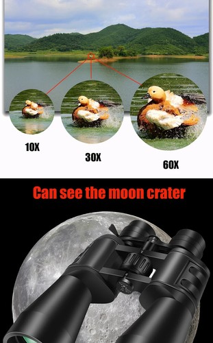 10-380X100 High Long Range Zoom 10-60 Times Telescope Binoculars HD - Picture 8 of 22