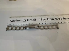 Vintage Stainless Steel Deployment Buckle 16mm Watch Band