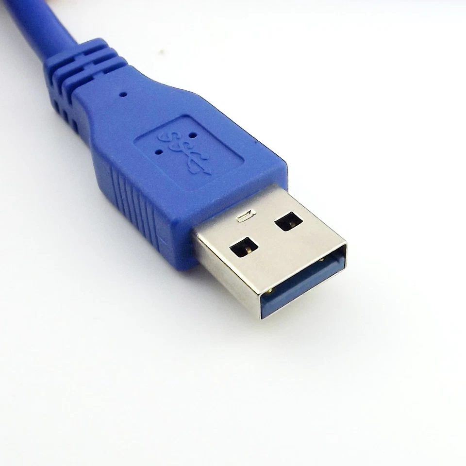 1.5M/5FT USB 3.0 A Male Plug To A Female Socket Super Fast Extension Cable Cord - Image 3 of 4
