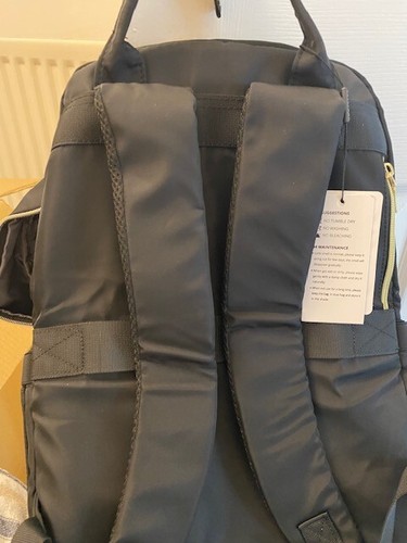 LOVEVOOK Laptop Backpack for Women - The V Backpack Black - Picture 2 of 3
