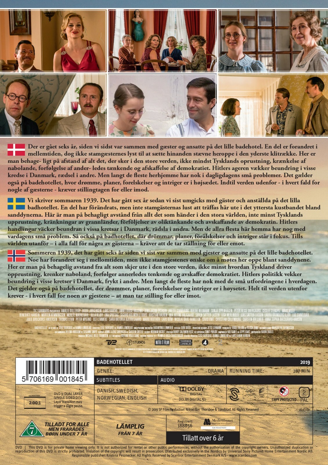 Badhotellet / Säsong 6 - Seaside Hotel Season 6 - DVD - 2019 - Picture 2 of 2