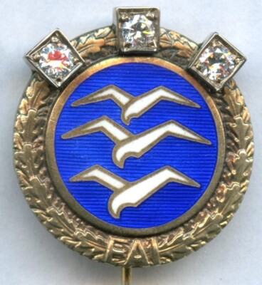 DEUTSCHER AERO-CLUB - FEDERATION AERONAUTIQUE INTERNATIONALE ABZEICHEN