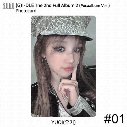 (G)I-DLE G-IDLE 2nd Full Album 2 Two Pocaalbum Ver Official Photocard QR Card - Picture 81 of 120