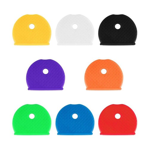 12PCS Silicone Key Cover Random Color to Distinguish Different Keys ConvenieUKSY - 第 5/12 張圖片