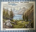 New ListingPrinted needlepoint tapestry Canvas Only Orchidea 24x30 cm Hallstatt 3315