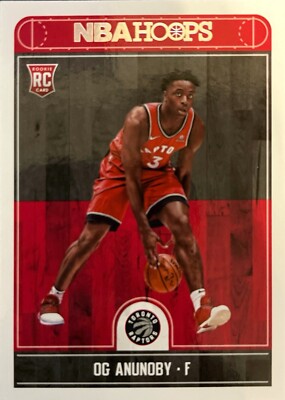 OG Anunoby NBA Hoops 17-18 #273 Rookie Card Toronto Raptors | eBay