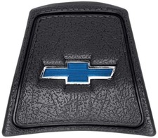 Horn Cap Black With Blue Bowtie 1969 - 1972 Chevy Only Truck Horn Cap Black With Blue Bowtie 1969 - 1972 Chevy Only Truck