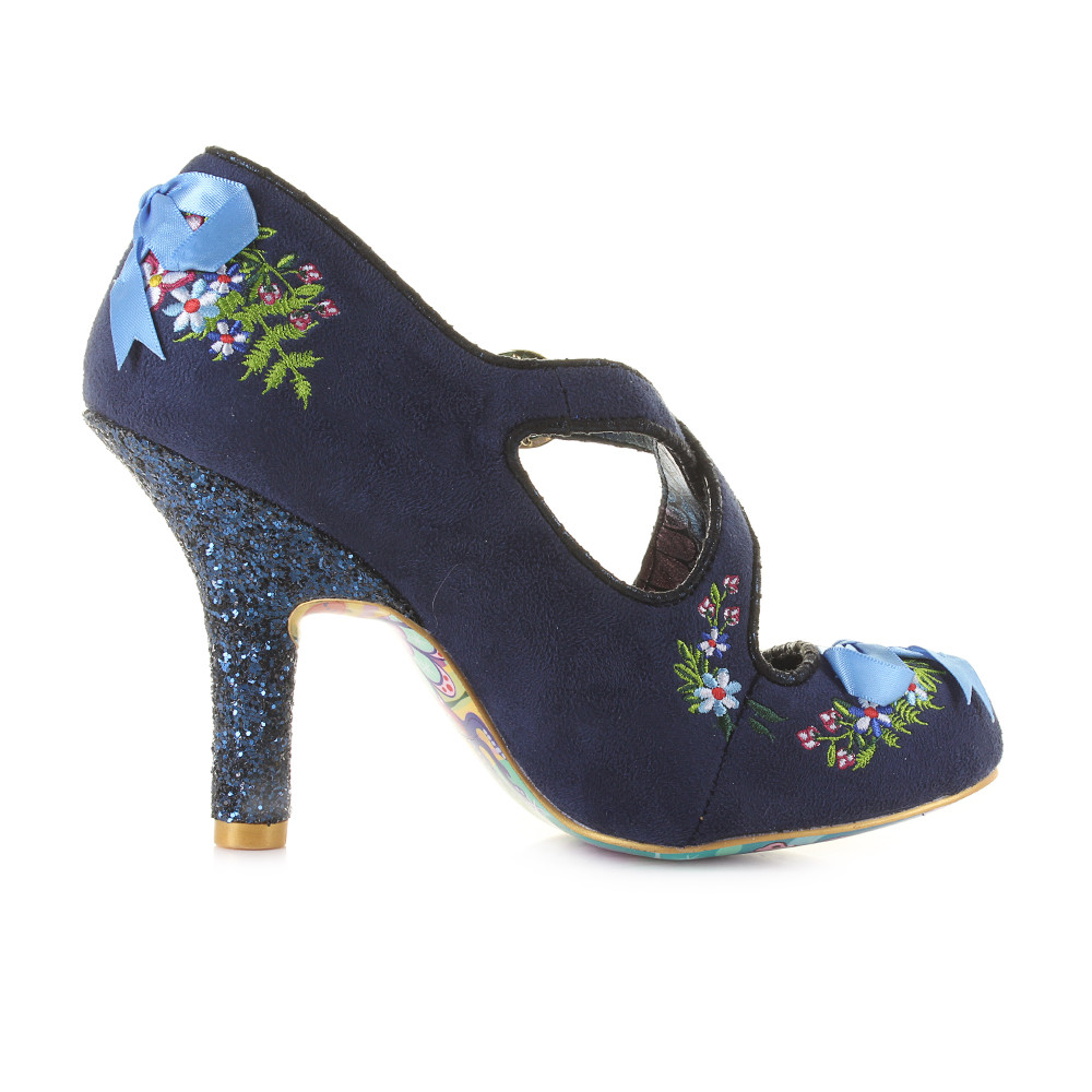 Da Scarpe Donna Irregular Choice BERYLL Blossom Blu Tacco Alto Scarpe Da Misura 270ada Da Scarpe Donna Irregular Choice BERYLL Blossom Blu Tacco Alto Scarpe Da Misura 270ada