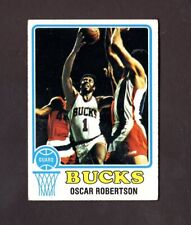 1973 Topps # 70 Oscar Robertson VG/EX cond Milwaukee Bucks SHIPPING IS FREE