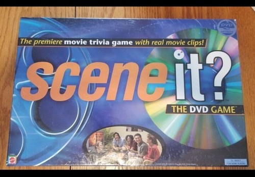 NEW Sealed Scene it? Premiere DVD Deluxe Movie Trivia Game Real Movie Clips 2003 - Picture 1 of 5