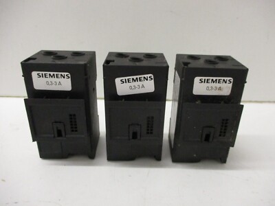 (LOT OF 3) SIEMENS 3UF7100-1AA00-0 CURRENT MEASURING MODULE (TR) | eBay