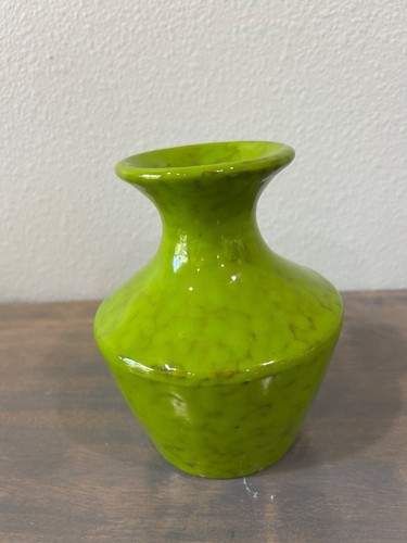 Vintage Rosenthal Netter Lime Green Vase 1960s Italian Art Pottery Vase READ - Picture 2 of 7